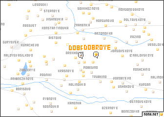 map of Dobroye