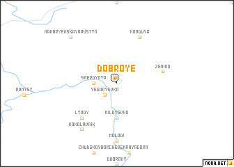 map of Dobroye