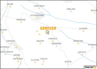 map of Dobruşa