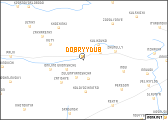 map of Dobryy Dub