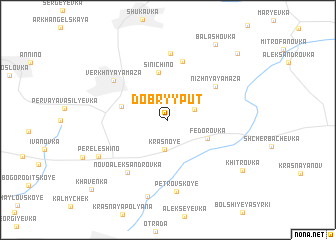 map of Dobryy Put\