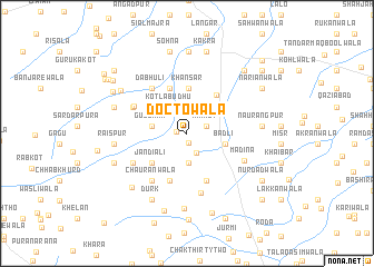 map of Doctowāla