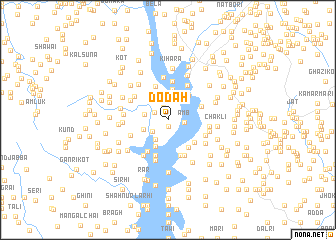 map of Dodāh