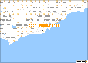 map of Dodampahala East