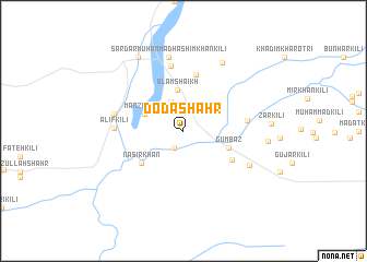 map of Doda Shahr