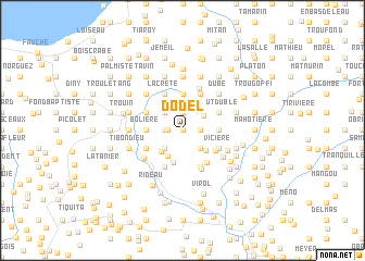 map of Dodel