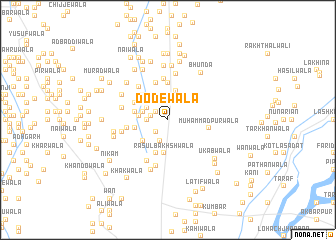 map of Dodewāla