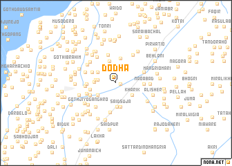map of Dodha