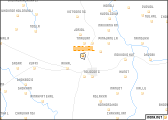 map of Dodiāl
