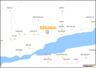 map of Dodjigui