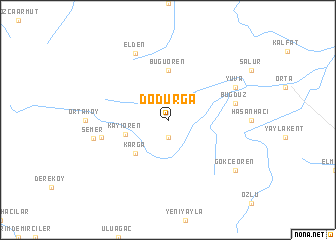 map of Dodurga