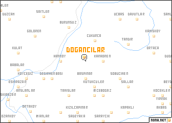 map of Doğancılar