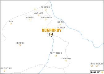 map of Doğanköy