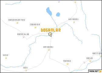 map of Doğanlar
