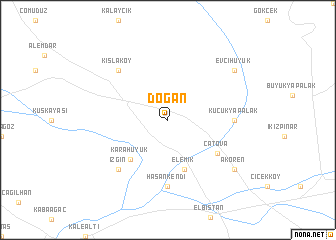 map of Doğan