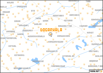 map of Dogarwāla