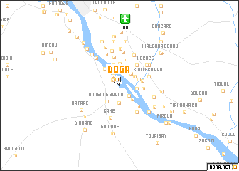 map of Doga