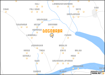 map of Dogo Baba