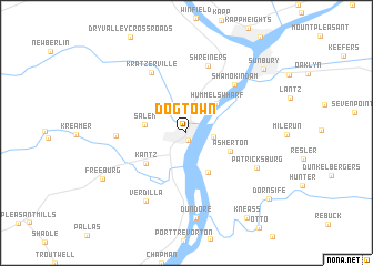 map of Dogtown
