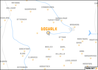 map of Dog Walk