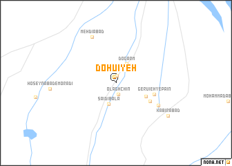 map of Dohū\