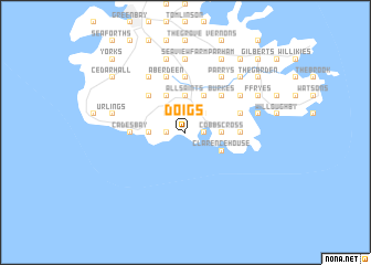 map of Doigs