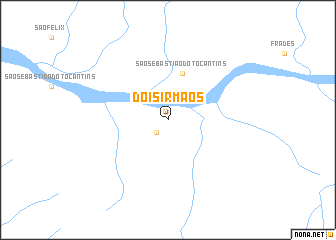 map of Dois Irmãos