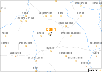 map of Doka