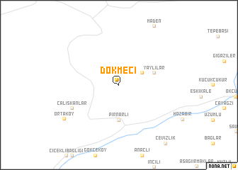 map of Dökmeci
