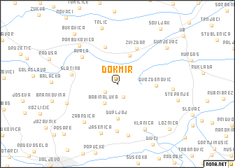 map of Dokmir