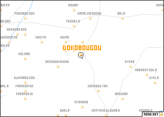 map of Dokobougou