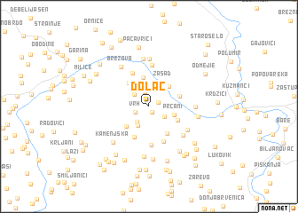 map of Dolac