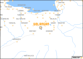 map of Dolangan