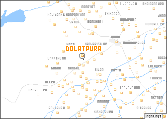 map of Dolatpura