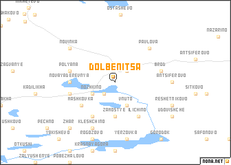 map of Dolbenitsa