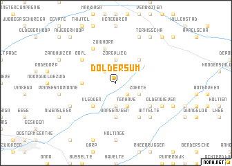 map of Doldersum