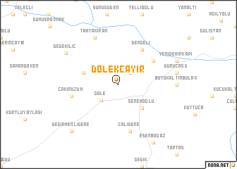 map of Dölekçayır