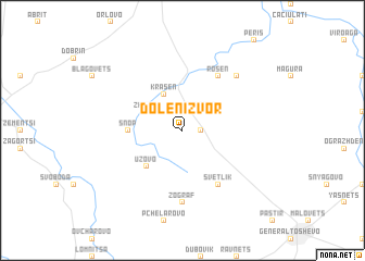 map of Dolen Izvor