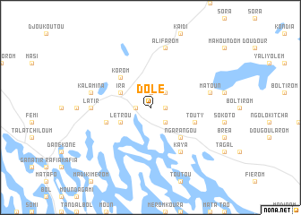 map of Dole