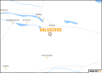 map of Dolgozero