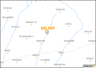 map of Dolhan