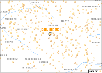 map of Dolinarci