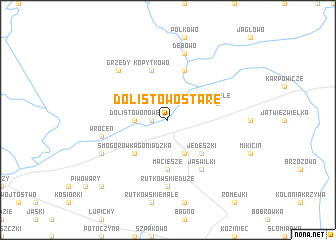 map of Dolistowo Stare