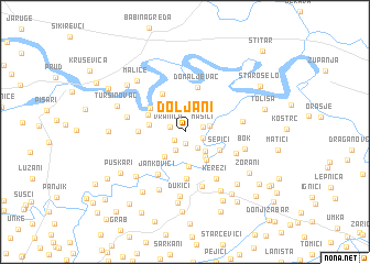 map of Doljani
