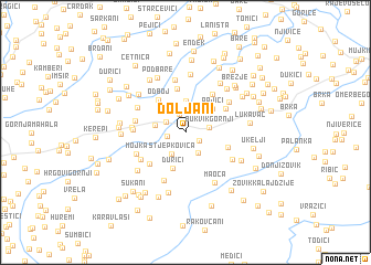 map of Doljani