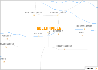 map of Dollarville