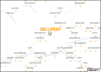 map of Dollinger