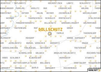 map of Döllschütz