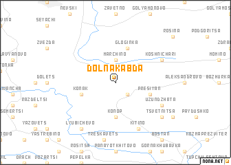 map of Dolna Kabda