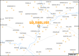 map of Dolni Balvan